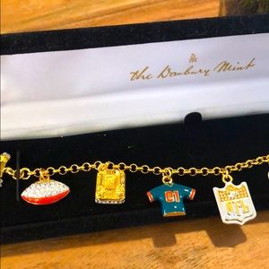 Retired Danbury Mint NFL Miami Dolphins bracelet